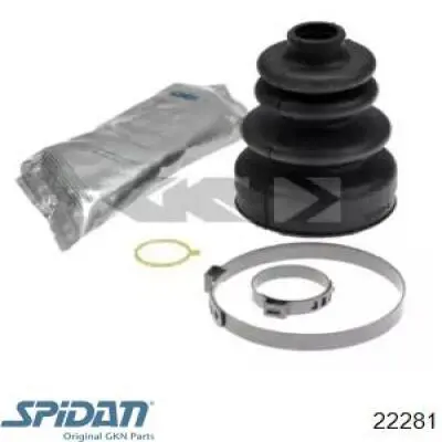 22281 GKN-Spidan Fuelle, junta homocinética interna izquierda del semieje delantero