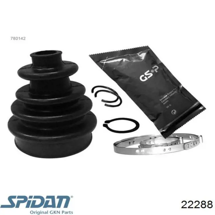 Comprar 22288 GKN-Spidan Fuelle de palier delantero exterior