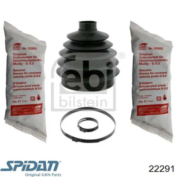 Fuelle, palier delantero exterior GKN-Spidan 22291 precio, desde 11,47 EUR