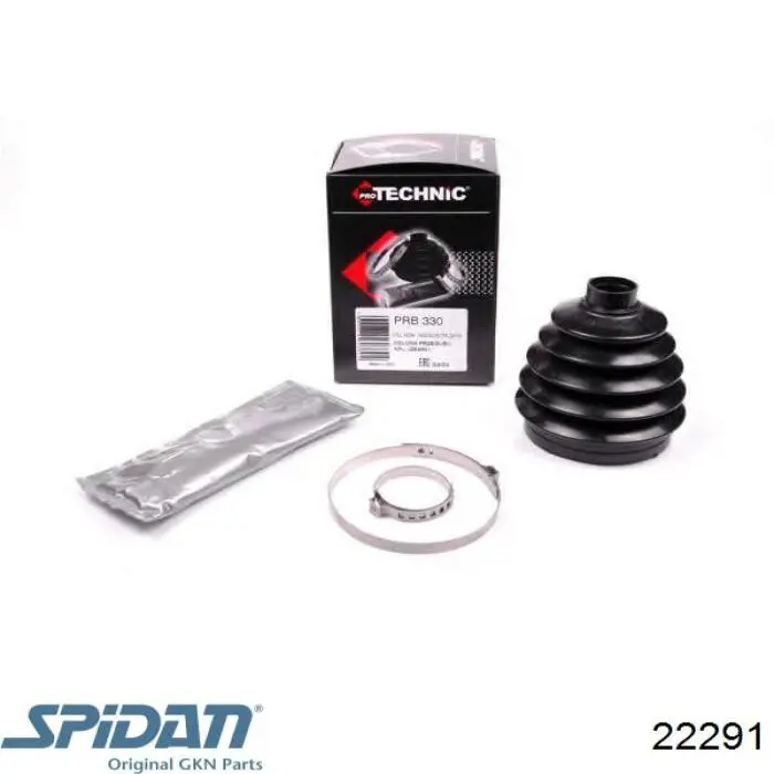Comprar 22291 GKN-Spidan Fuelle de palier delantero exterior