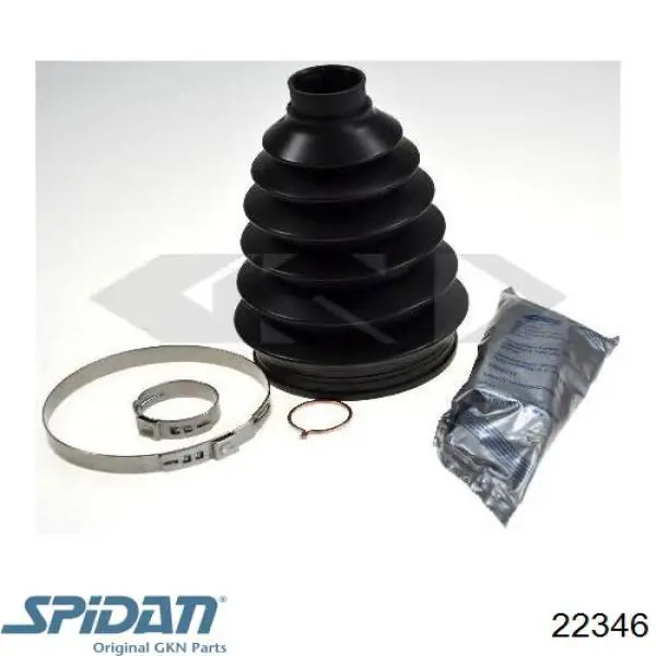 Fuelle de palier delantero exterior 22346 GKN-Spidan