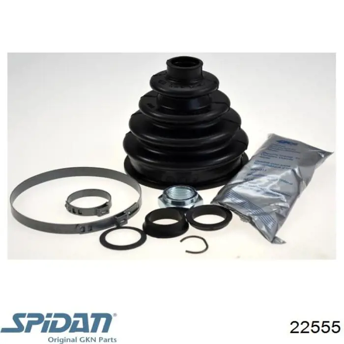 Comprar 22555 GKN-Spidan Fuelle de palier delantero exterior