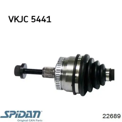 Comprar 8D0407451FX VAG Semieje delantero izquierdo