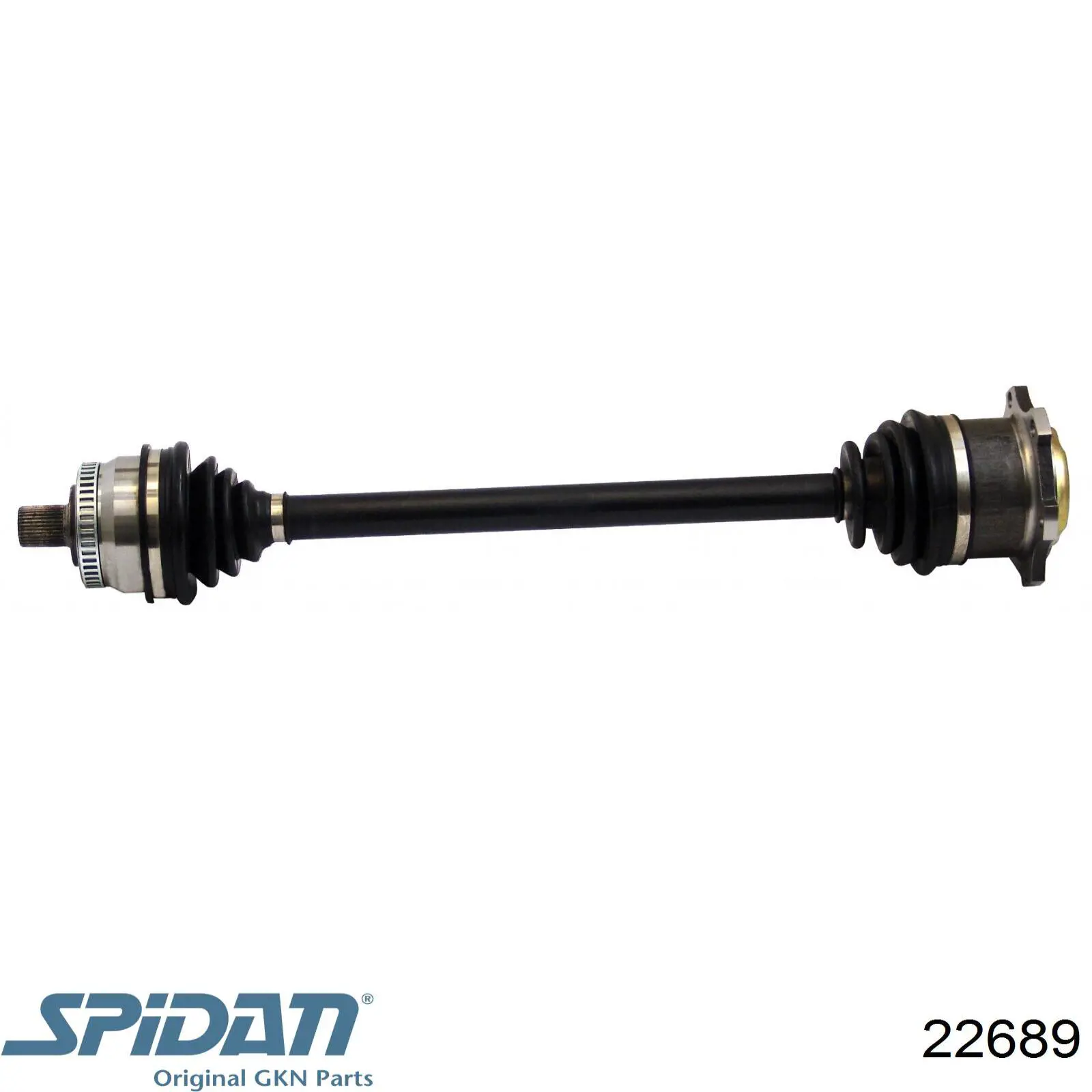 Semieje delantero izquierdo 8D0407451FX VAG