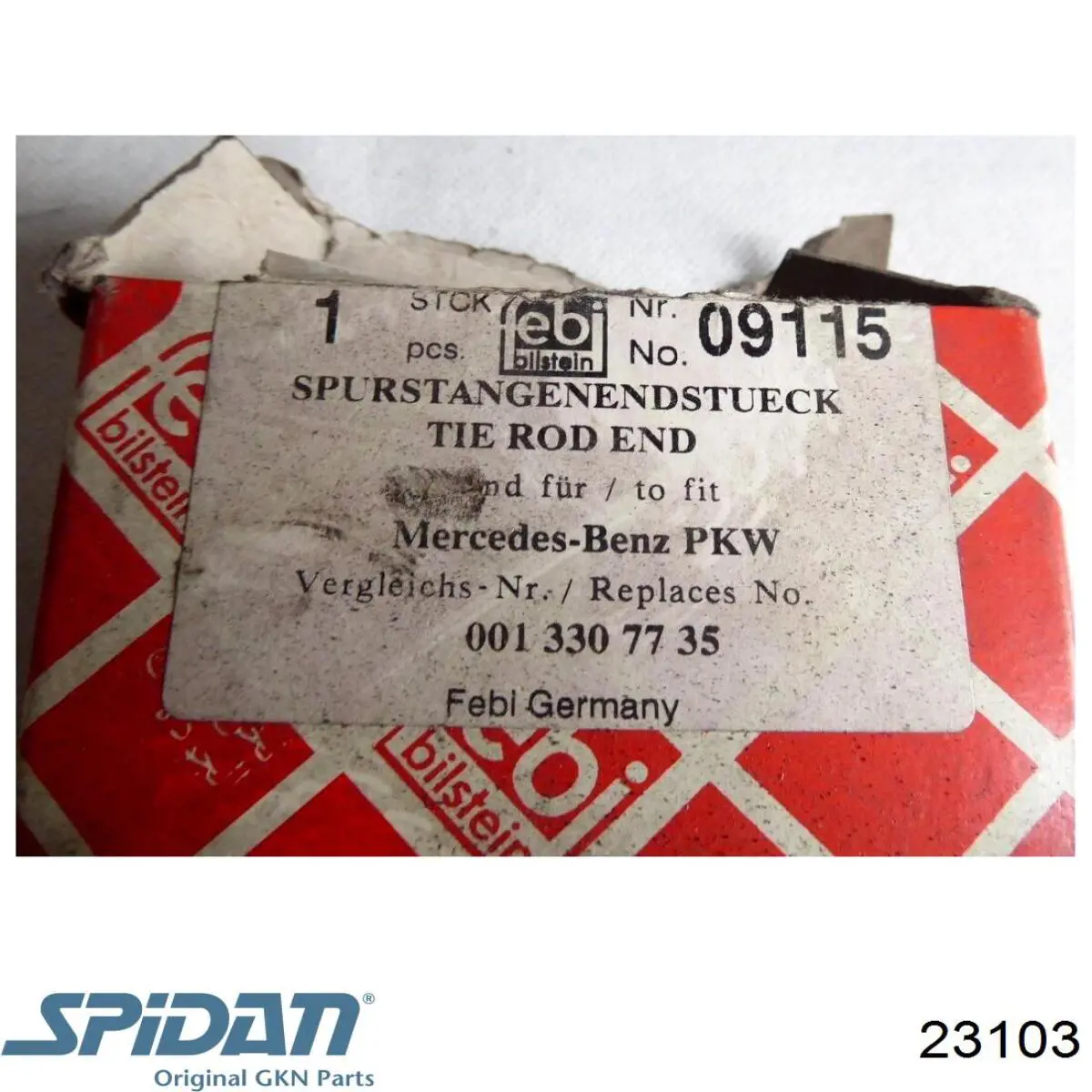 Comprar 23103 GKN-Spidan Fuelle de palier delantero exterior