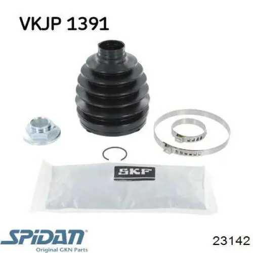 Fuelle exterior derecho de junta homocinética GKN-Spidan 23142 precio, desde 10,79 EUR