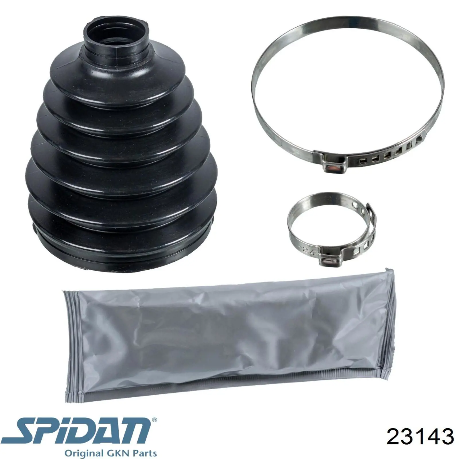 Fuelle exterior derecho de junta homocinética GKN-Spidan 23143 precio, desde 15,25 EUR