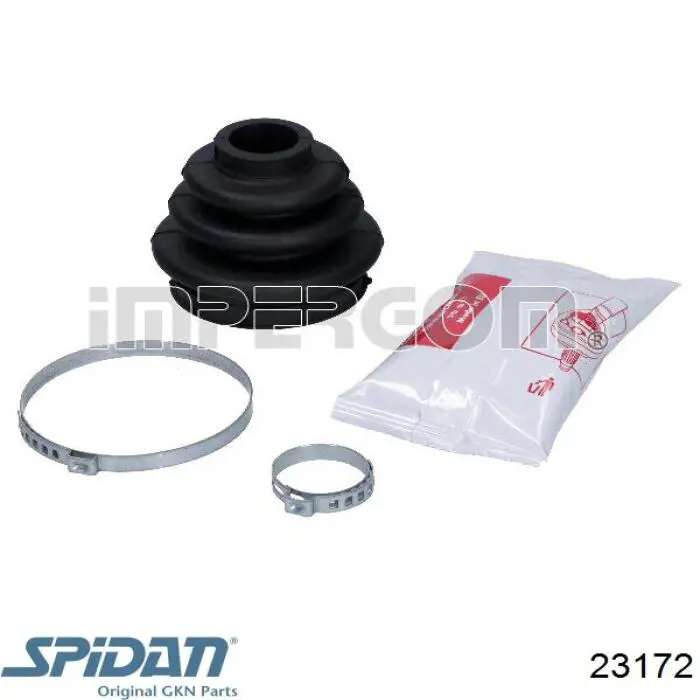 23172 GKN-Spidan Fuelle exterior del eje de transmisión trasero