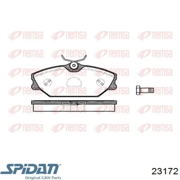 Comprar 23172 GKN-Spidan Fuelle exterior del eje de transmisión trasero