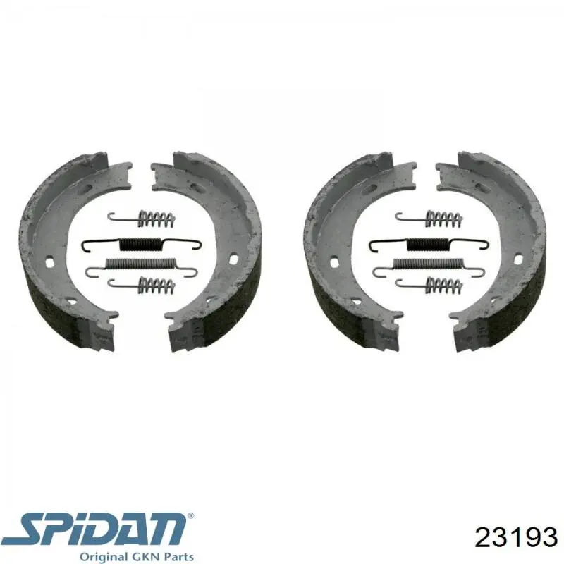 23193 GKN-Spidan fuelle, árbol de transmisión delantero interior