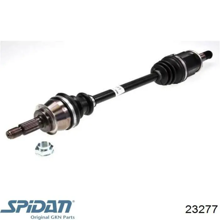 Semieje delantero izquierdo 5558 Cevam