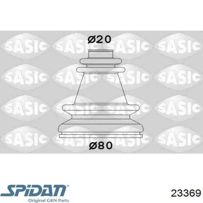 17617 3RG fuelle, árbol de transmisión delantero interior