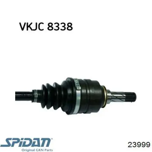 VKJC1506 SKF árbol de transmisión delantero izquierdo