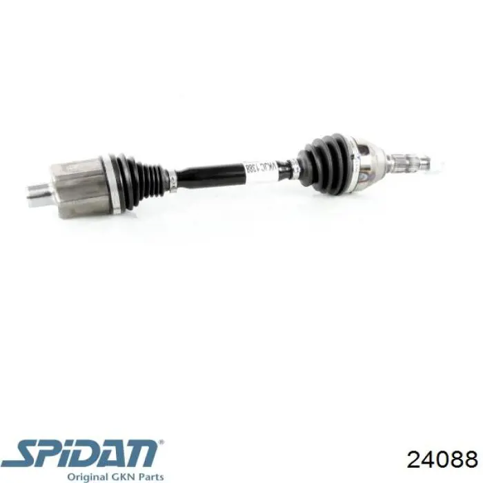 Semieje delantero derecho 375025 Opel