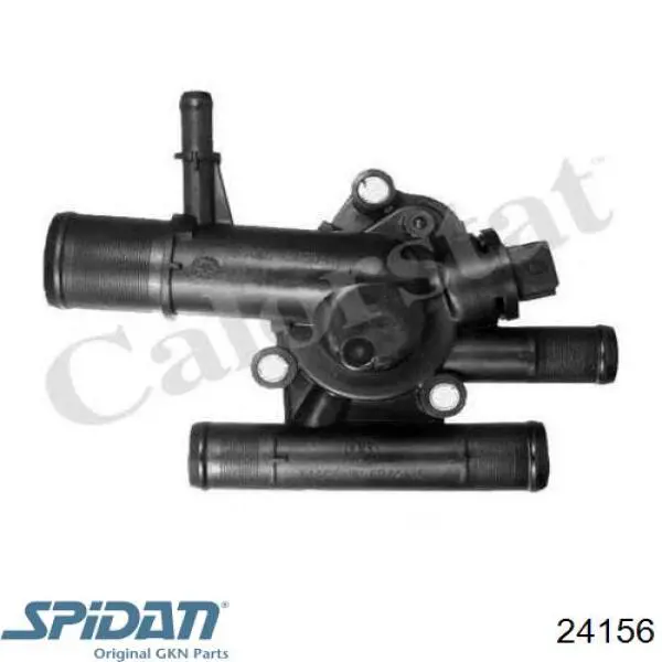 Semieje delantero izquierdo GKN-Spidan 24156