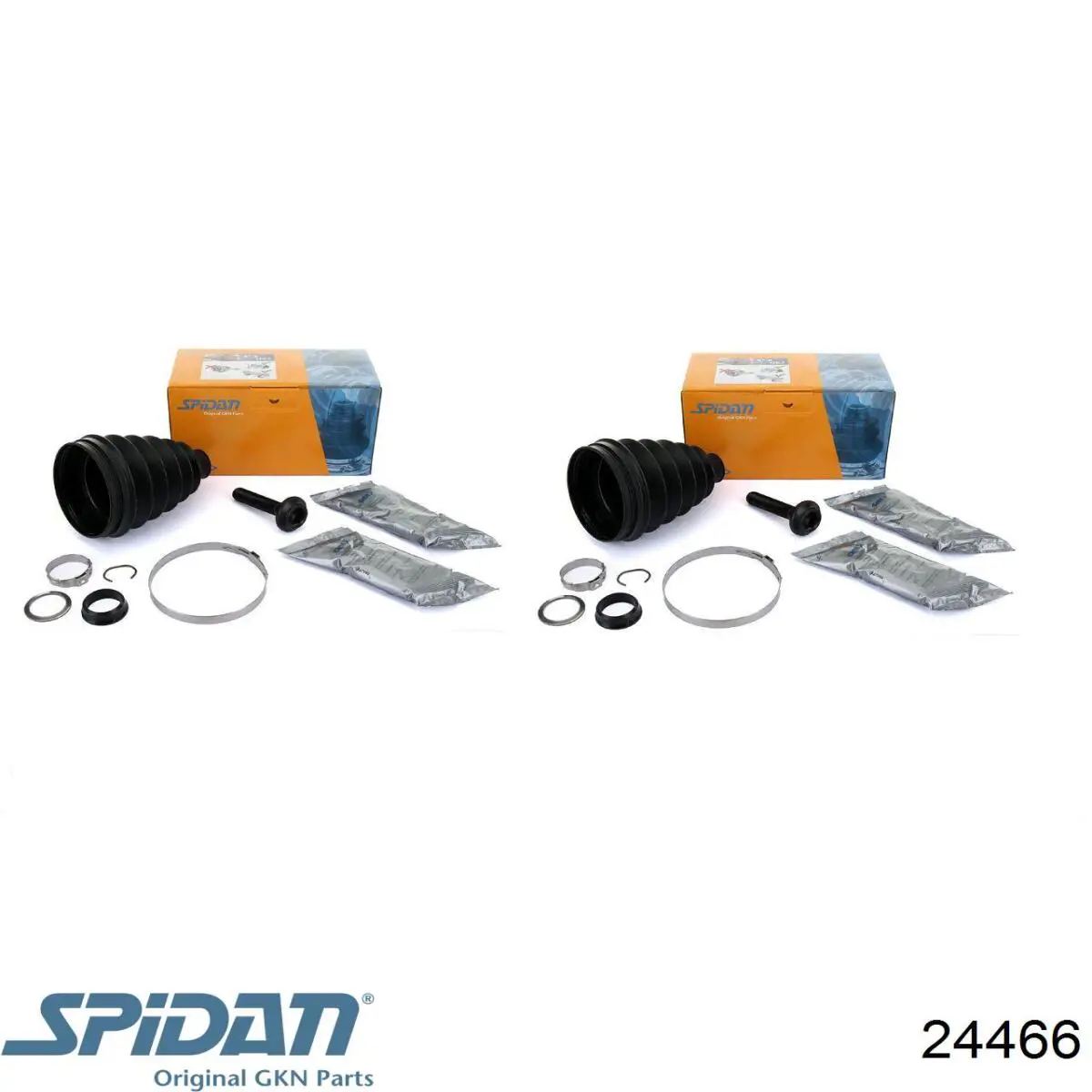 24466 GKN-Spidan Fuelle transmisión delantero exterior