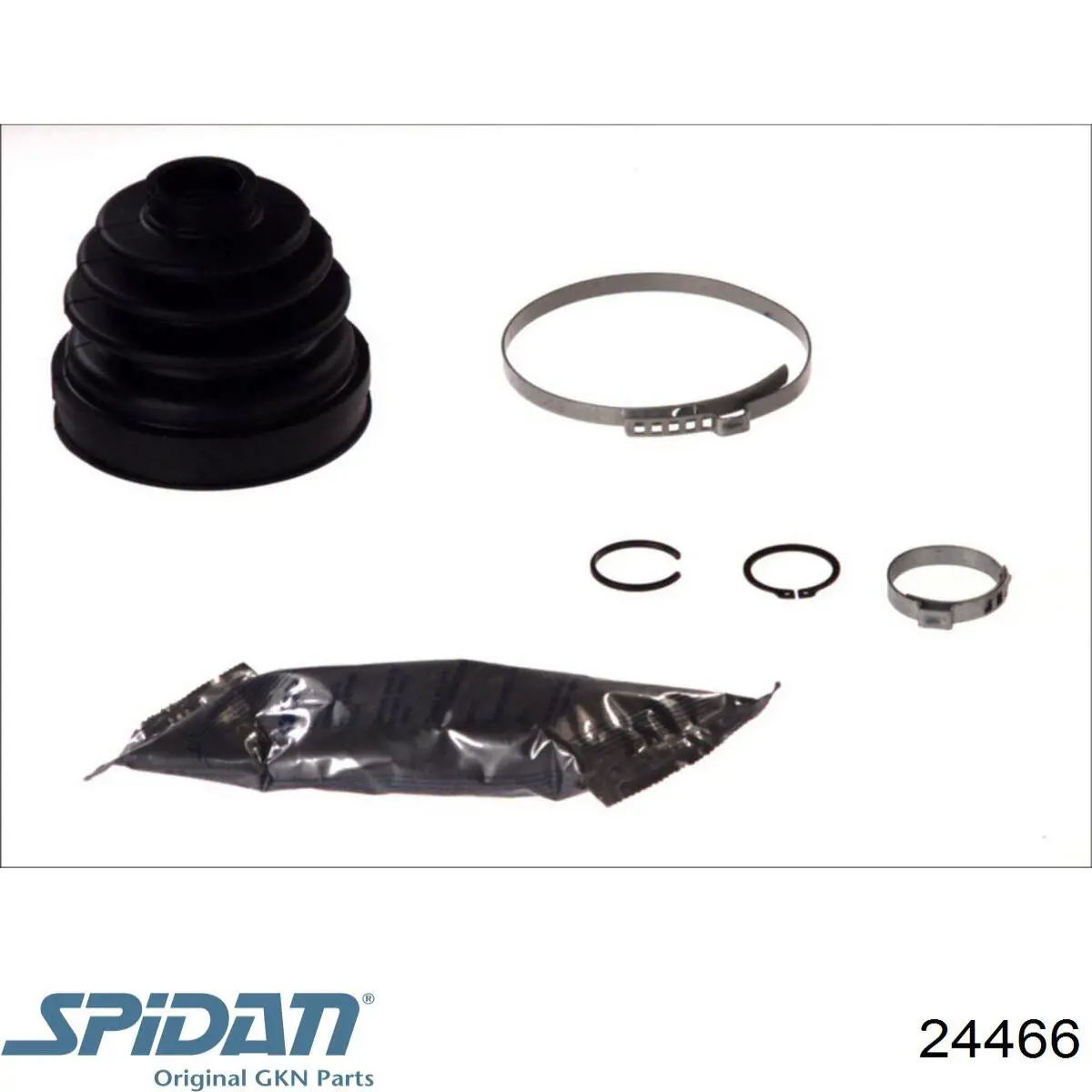 Fuelle, árbol de transmisión, Eje delantero interior GKN-Spidan 24466 precio, desde 5,35 EUR