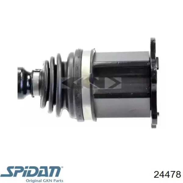 Árbol de transmisión delantero derecho GKN-Spidan 24478 precio, desde 140,31 USD
