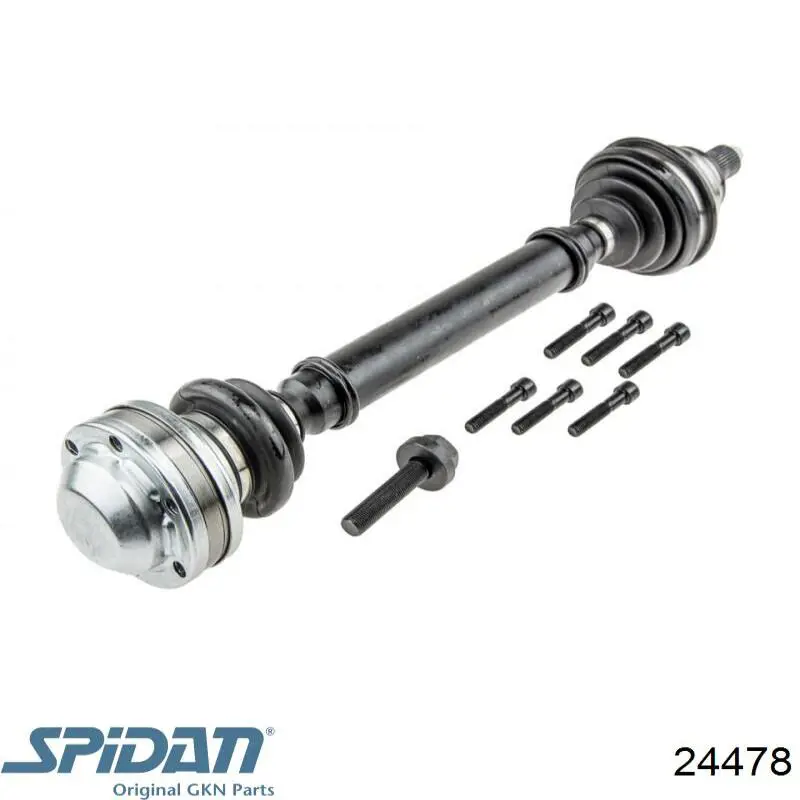 24478 GKN-Spidan Árbol de transmisión delantero derecho