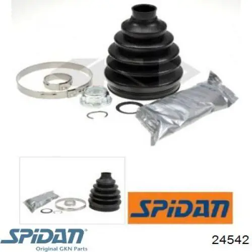 Fuelle, palier delantero exterior GKN-Spidan 24542 precio, desde 16,56 EUR