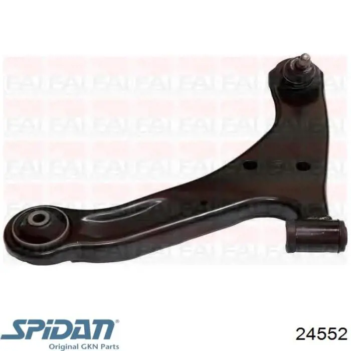 Fuelle de semieje delantero interior 24552 GKN-Spidan