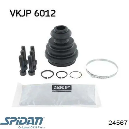 Fuelle transmisión delantero exterior GKN-Spidan 24567 precio, desde 15,37 EUR