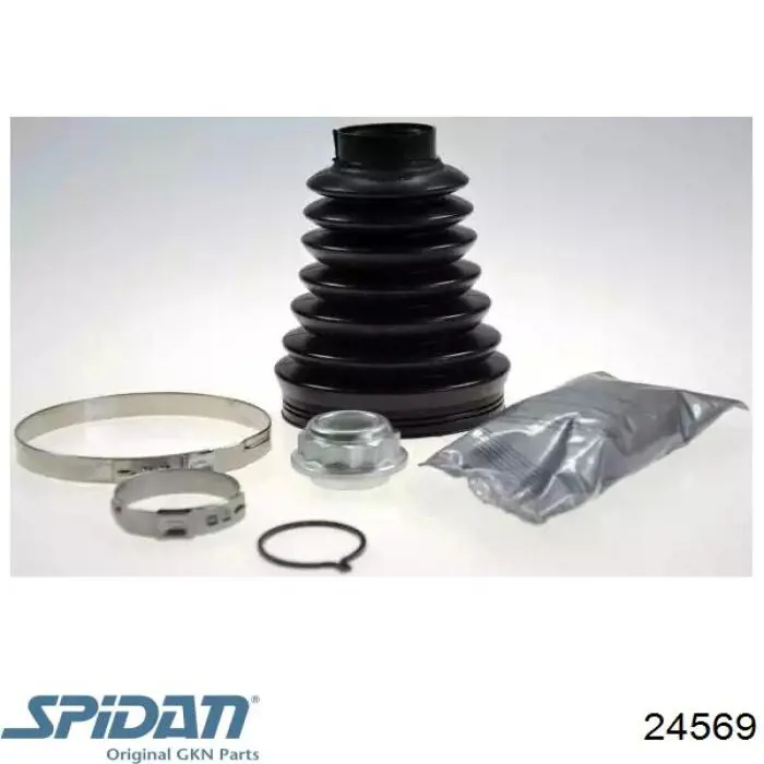 Fuelle transmisión delantero exterior GKN-Spidan 24569 precio, desde 22,67 EUR