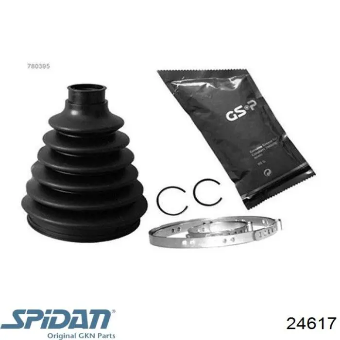Fuelle, palier delantero exterior GKN-Spidan 24617 precio, desde 8,55 EUR