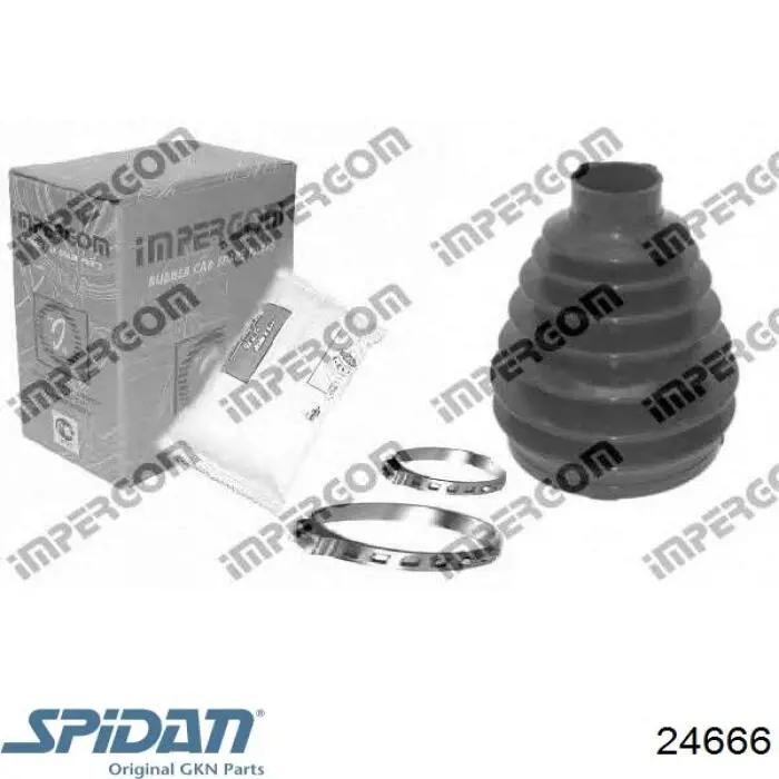 Comprar 24666 GKN-Spidan Fuelle de palier delantero exterior