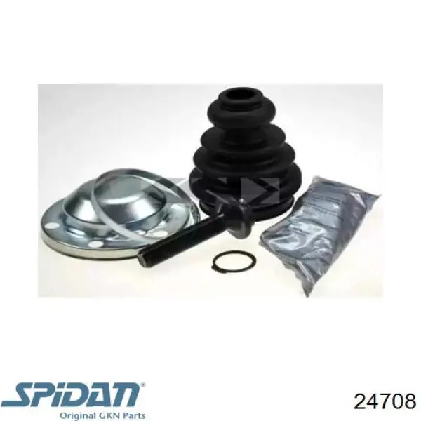 Comprar 24708 GKN-Spidan Fuelle, junta homocinética interna izquierda del semieje delantero
