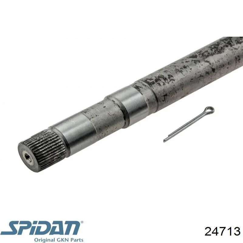 24713 GKN-Spidan árbol de transmisión delantero izquierdo