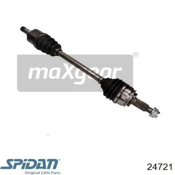 Semieje delantero izquierdo Sercore 221261