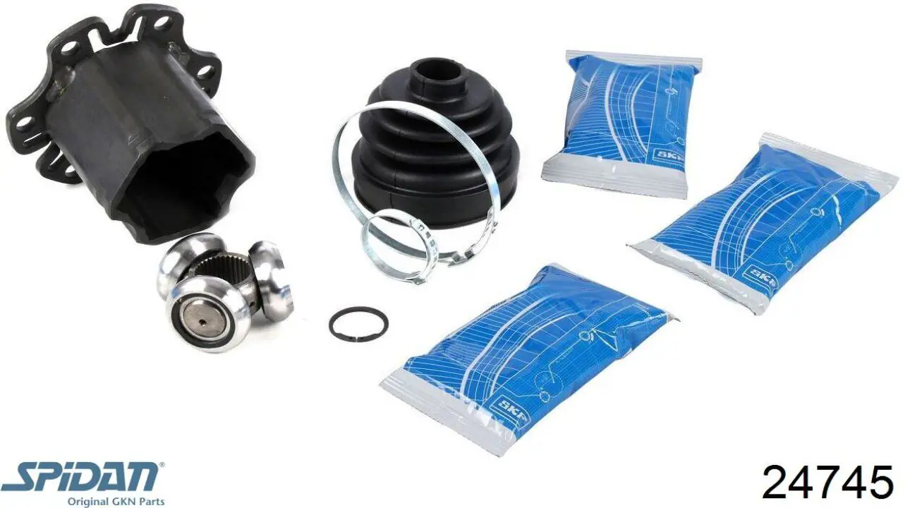 Junta homocinética interna delantera GKN-Spidan 24745 precio, desde 59,73 EUR