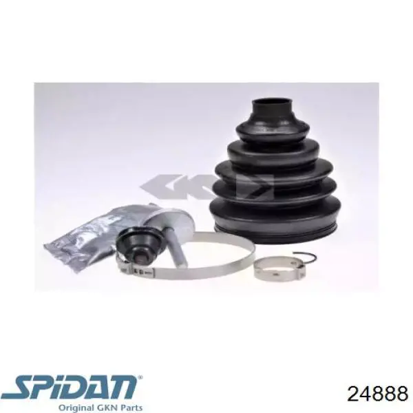 Comprar 24888 GKN-Spidan Fuelle de palier delantero exterior