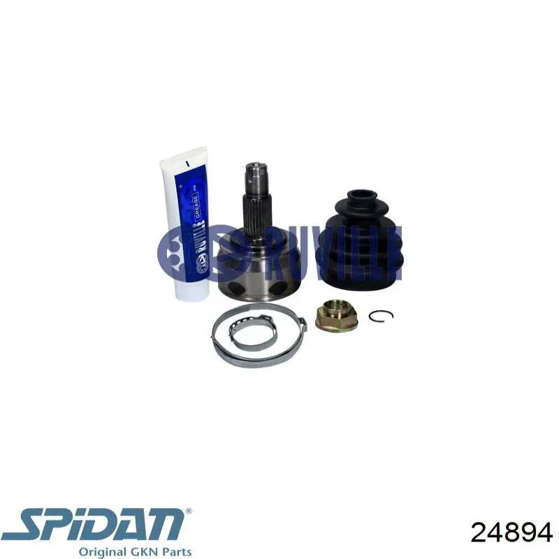 Fuelle, palier delantero exterior GKN-Spidan 24894 precio, desde 17,62 EUR