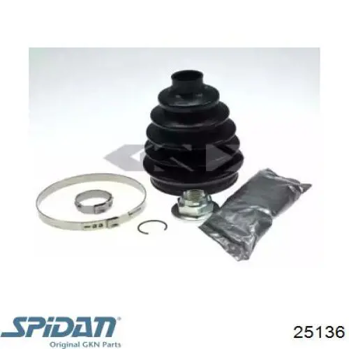 Comprar 25136 GKN-Spidan Fuelle de palier delantero exterior