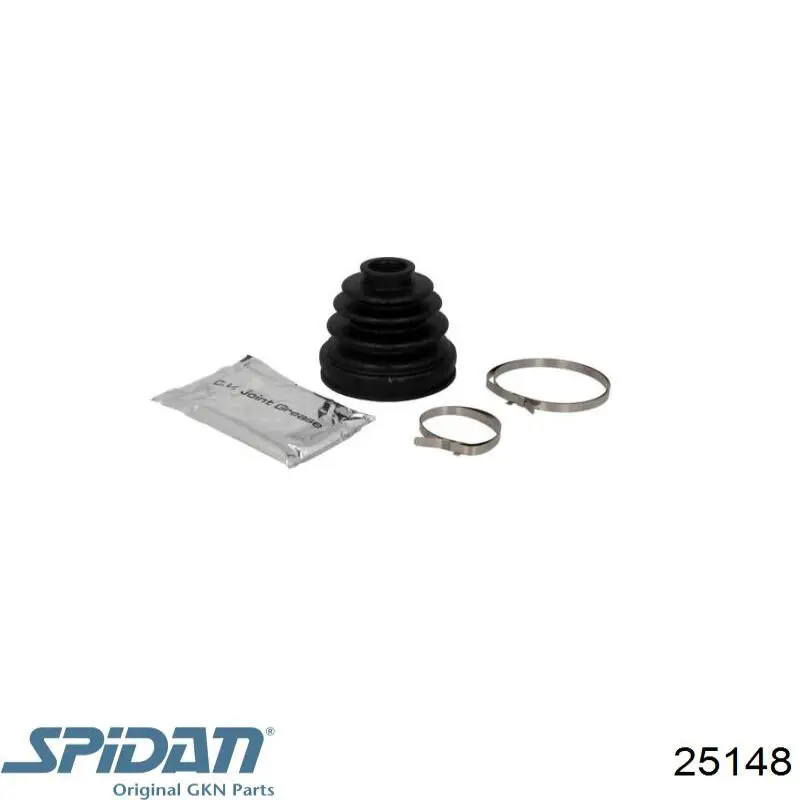 Fuelle de semieje delantero interior 25148 GKN-Spidan