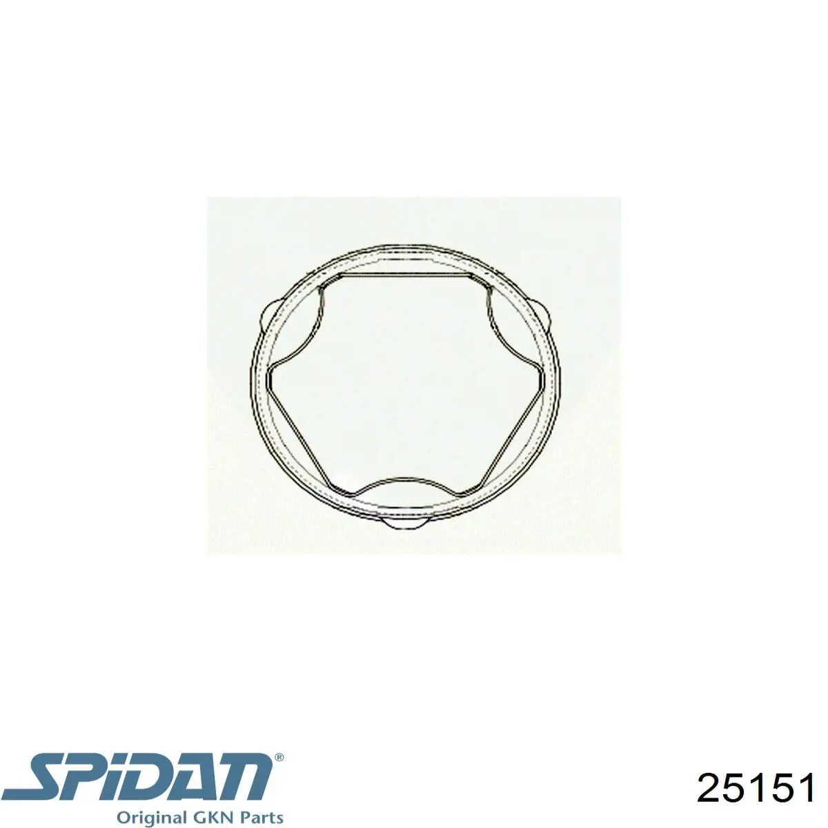 93190196 Opel Fuelle palier delantero interior