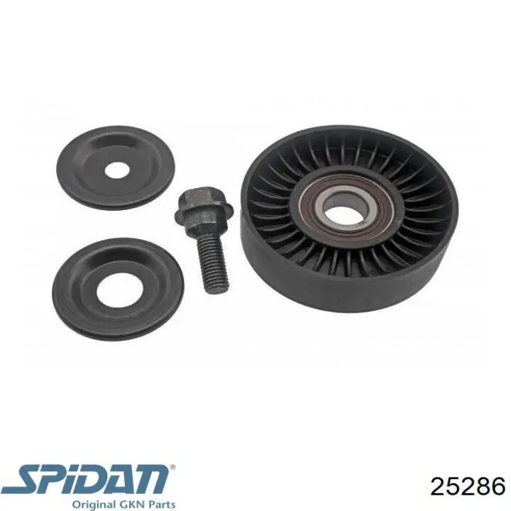 Semieje delantero derecho 25286 GKN-Spidan