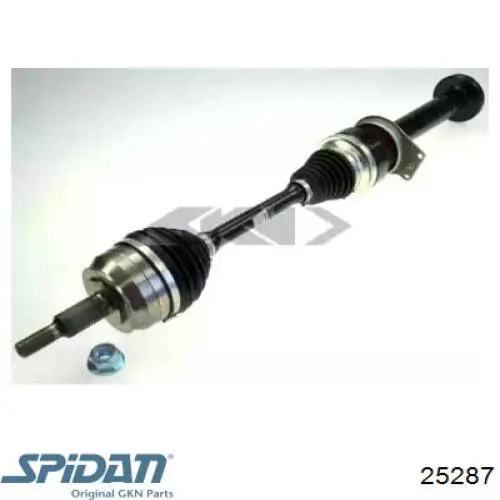 Semieje delantero derecho GKN-Spidan 25287