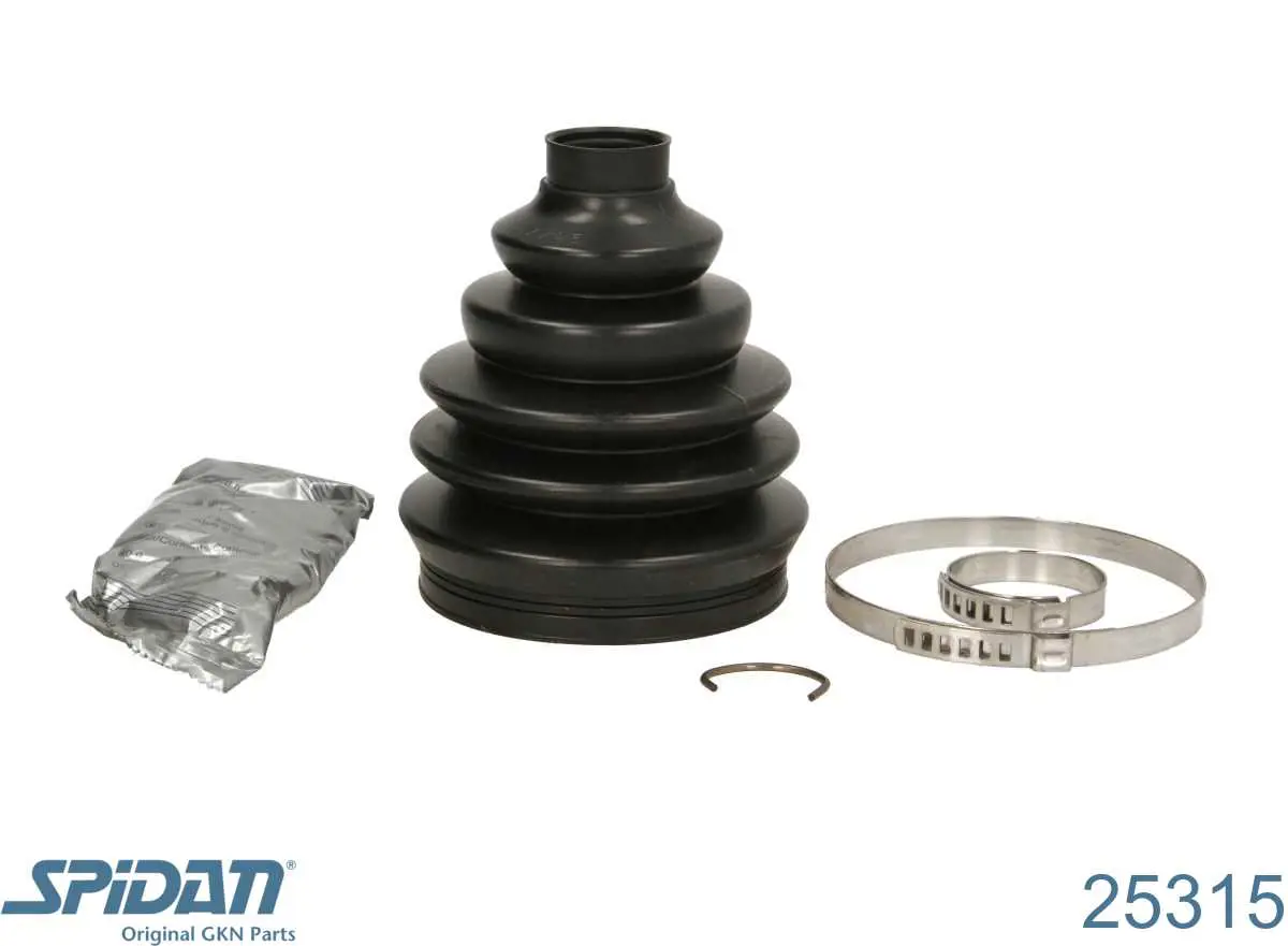 Comprar 25315 GKN-Spidan Fuelle de palier delantero exterior