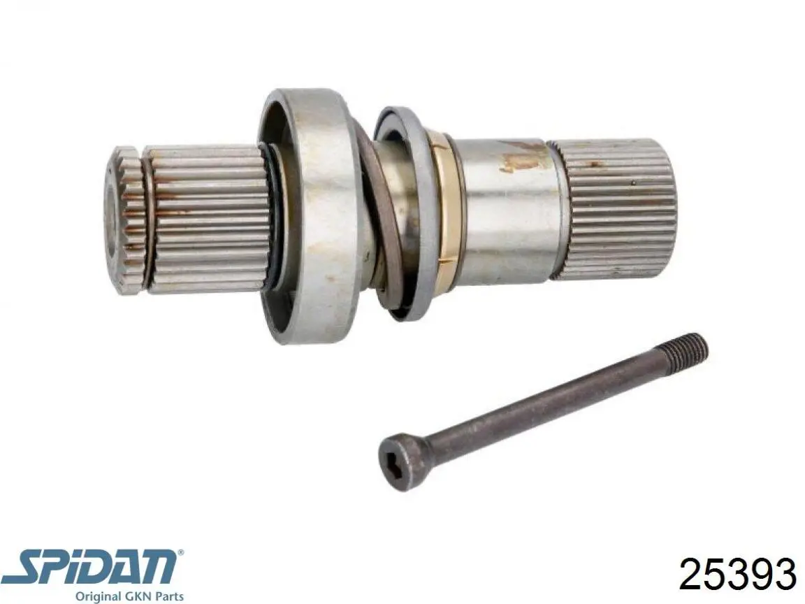 Eje intermedio de transmisión GKN-Spidan 25393 precio, desde 104,62 EUR