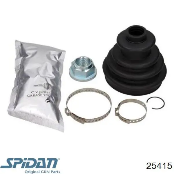 Fuelle exterior del eje de transmisión trasero GKN-Spidan 25415 precio, desde 40,24 EUR