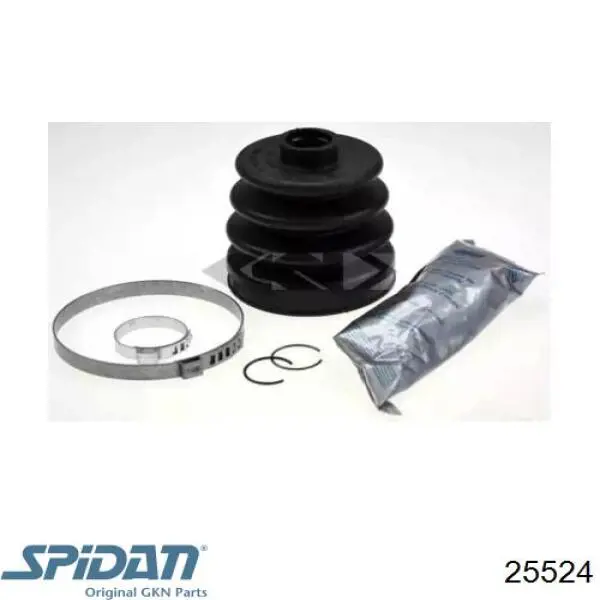 Fuelle de palier delantero exterior 25524 GKN-Spidan