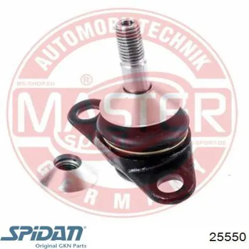 Fuelle, semieje delantero interior GKN-Spidan 25550