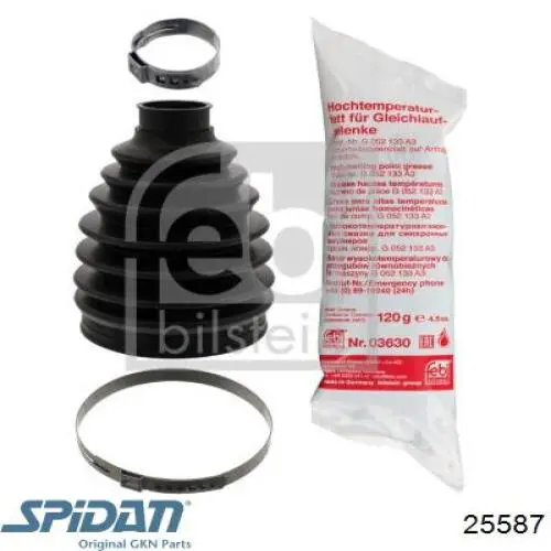 Comprar 25587 GKN-Spidan Fuelle exterior del eje de transmisión trasero