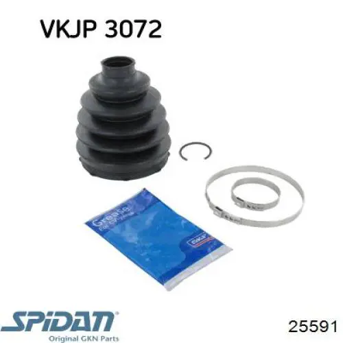 Comprar 25591 GKN-Spidan Fuelle de palier delantero exterior