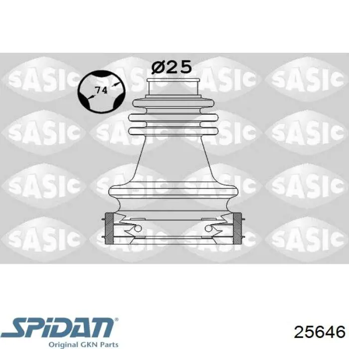 Fuelle, árbol de transmisión delantero interior Renault Espace 4 JK0