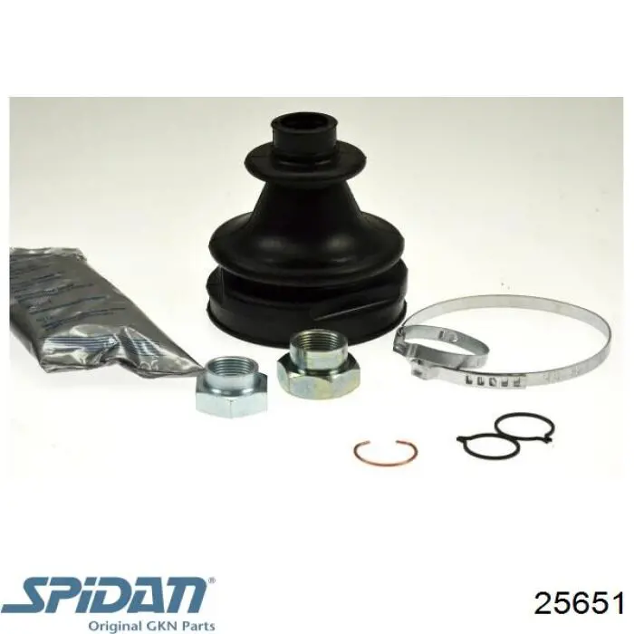 Fuelle transmisión delantero exterior GKN-Spidan 25651 precio, desde 7,05 EUR