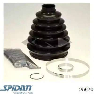 Fuelle, palier delantero exterior GKN-Spidan 25670 precio, desde 54,49 EUR